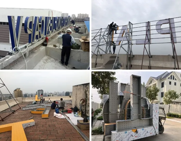Các bộ phận cần xác nhận quy cách khi báo giá gia công chữ nổi