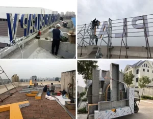Các bộ phận cần xác nhận quy cách khi báo giá gia công chữ nổi