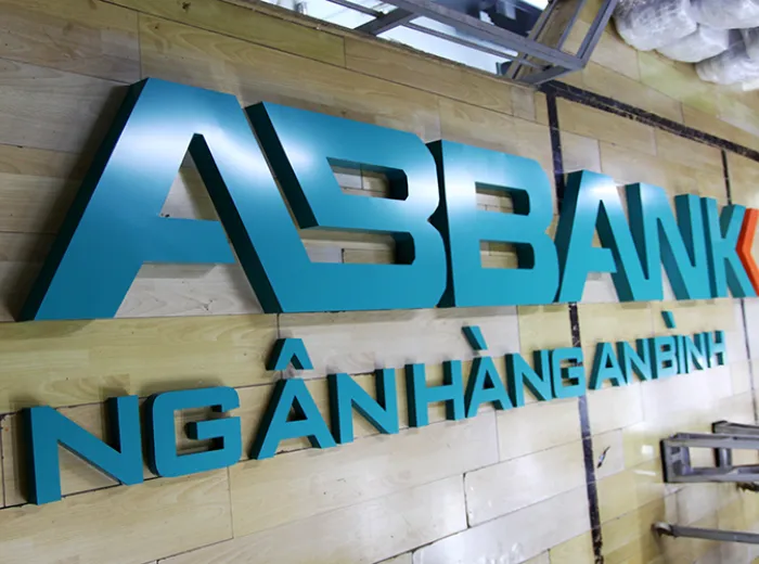 Logo Ngân hàng ABBank bằng Alu