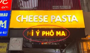 Mặt chữ nổi LED có điểm sáng và vùng tối không đều